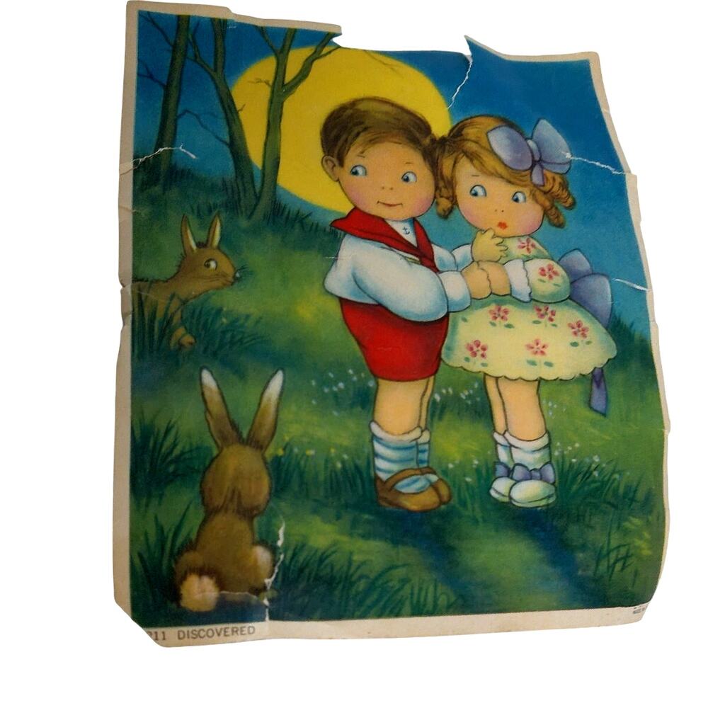 Antique Puzzles Discovered Aint Love Grand Nice But Awfully Dumb Set of 3 READ - Picture 3 of 8